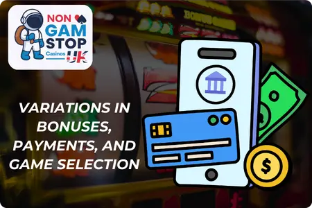 Casinos Non GamStop bonuses